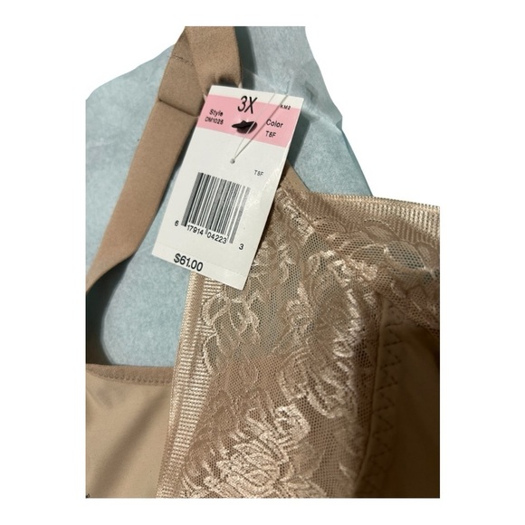 Maidenform, Women's Tan Lace Bodysuit - Picture 4 of 9